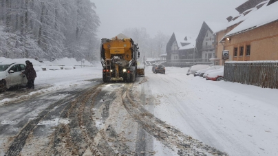 Actualizare 2: Iarnă în Maramureș: Strat de zăpadă de până la 42 cm și omăt pe șosele! Cum se circulă în județ, anunțul autorităților (FOTO)