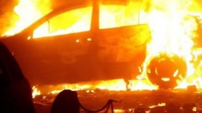 Prejudiciu mare: Autoturisme scumpe mistuite de flăcări la Sighetu Marmației