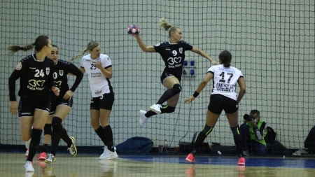 Handbal feminin, Liga Florilor. CS Minaur Baia Mare bate Clujul într-un meci în care a contat doar golul