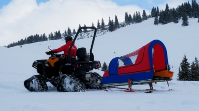 Salvamont în misiune: Multe accidente pe pârtiile de schi din Maramureș