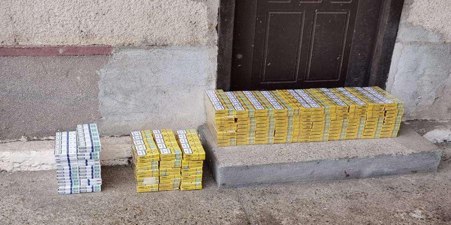 Țigări în valoare de peste 44.000 lei, confiscate de polițiștii de frontieră