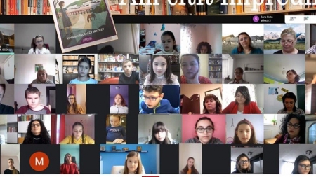 Ziua Internațională a Cititului Împreună: Elevi din cadrul mai mult școli au lecturat împreună în cadrul unui wibenar organizat de ISJ Maramureș