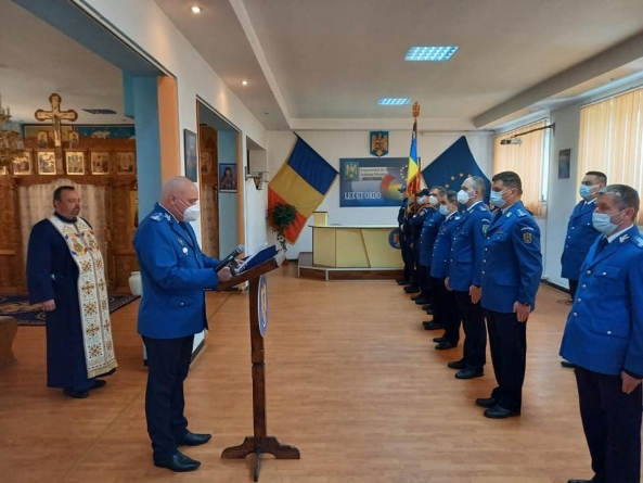 Trecere în corpul ofițerilor la Jandarmeria Maramureș