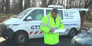 Verificări pe șosele: Acțiune comună a polițiștilor din Baia-Sprie și a reprezentanților RAR Maramureș pe linie de stare tehnică