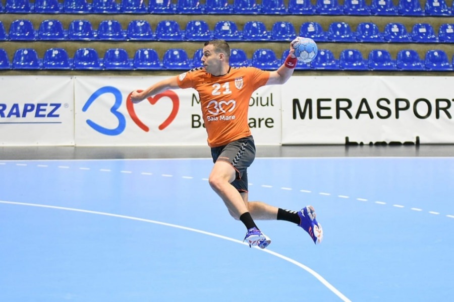 Handbal masculin, Europa. Victorie a Minaurului Baia Mare la un gol distanță, dar calificarea se joacă sâmbătă