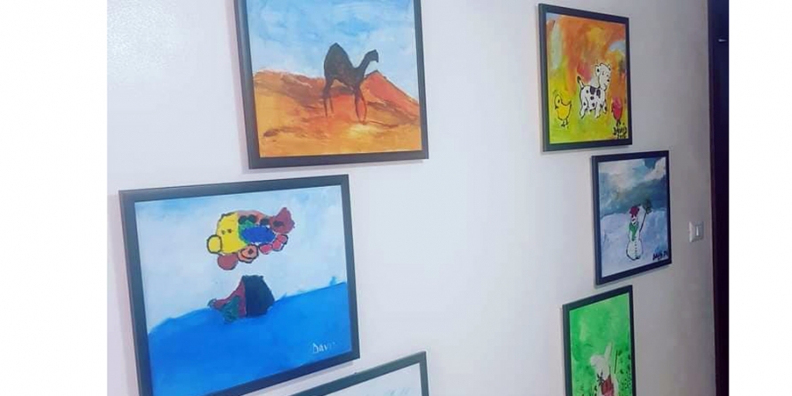 ”Magia culorii”: Micii pictori din Borșa își decorează singuri casele (GALERIE FOTO)