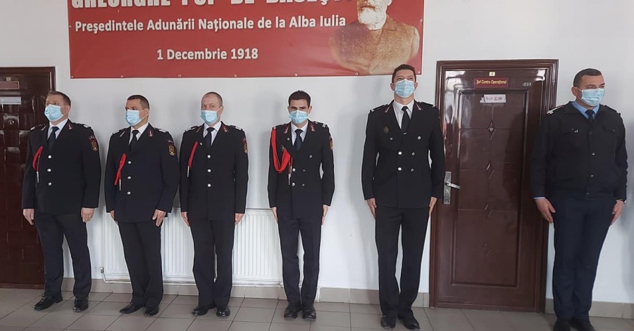 Cu ocazia Zilei Protecției Civile: Înaintări în grad la ISU Maramureș