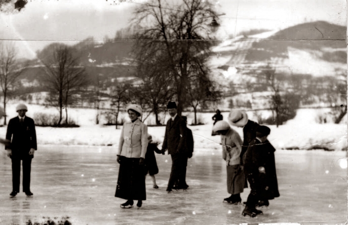 Aducere aminte: Patinoar pentru băimăreni acum 100 de ani (FOTO)