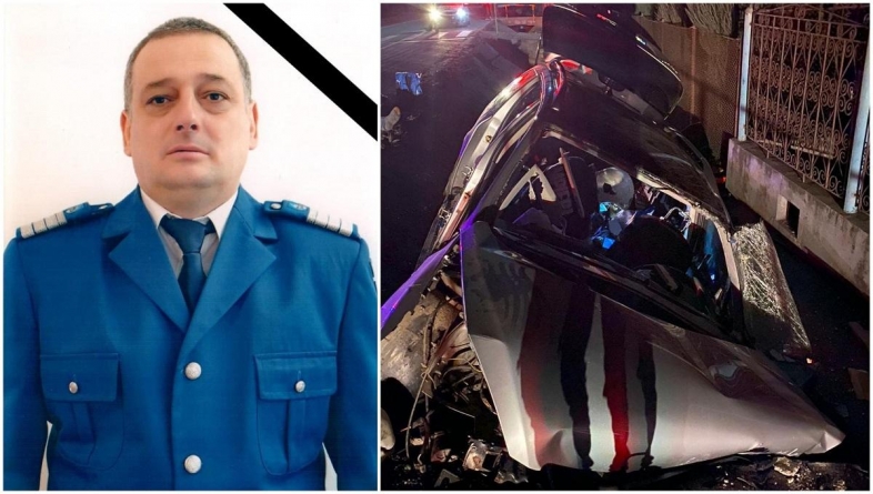 Tragic: Un jandarm maramureșean a decedat într-un teribil accident pe centura Gherlei. A intrat cu mașina într-un cap de pod. Mesajul IJJ (FOTO)