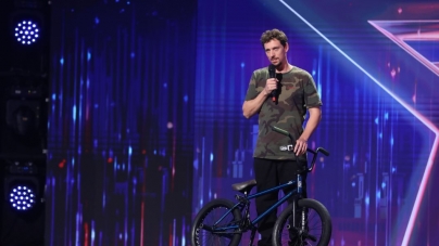 Show TV: Băimăreanul Alin Moldovan și-a prezentat, la „Românii au talent”, pasiunea pentru BMX într-o manieră inedită (VIDEO ȘI FOTO)