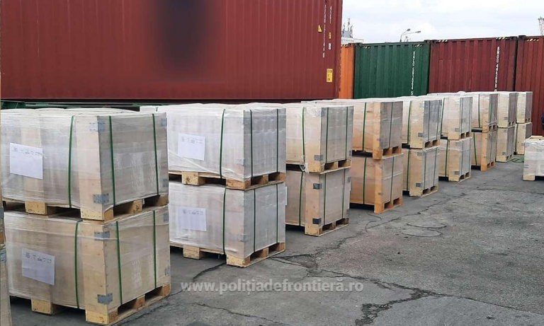 Cu destinația Maramureș: Plăcuțe de frână contrafăcute, sosite din China în țară, în Portul Constanța, confiscate de Garda de Coastă