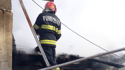 Flăcări criminale în Baia Mare: Un bărbat de 54 de ani, găsit de pompieri carbonizat în locuință. Incendiul, pe strada Ferestrăului (FOTO)
