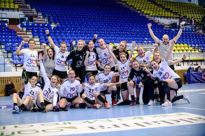 Handbal feminin, Europa. CS Minaur Baia Mare învinge în deplasare Dunărea Brăila în sfertul românesc și privește cu încredere semifinalele