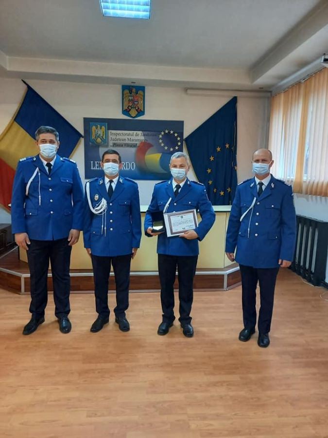 171 de ani de la înființarea Jandarmeriei Române; Avansări în grad și trecere în rezervă la Jandarmeria Maramureş (FOTO)