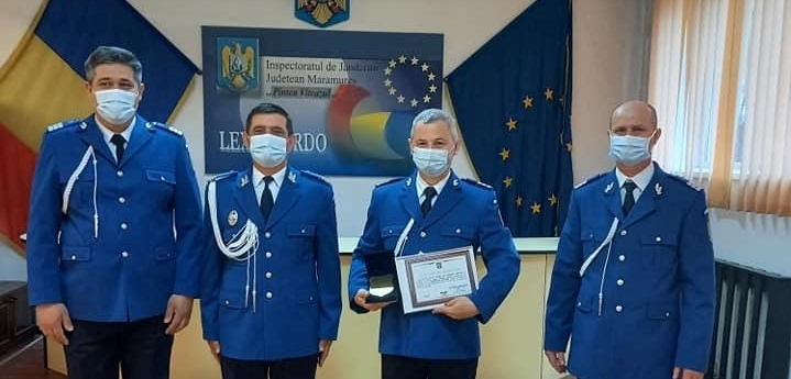171 de ani de la înființarea Jandarmeriei Române; Avansări în grad și trecere în rezervă la Jandarmeria Maramureş (FOTO)