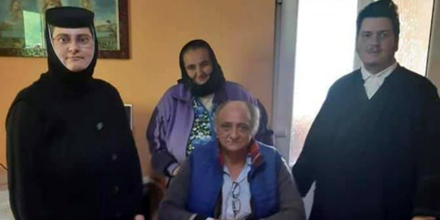Casa unui maramureșean văduv și invalid a fost refăcută – după a ars din temelii – de biserică și credincioși (FOTO)