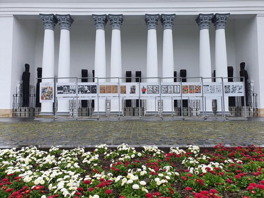 ,,Eroii care au făcut Istorie”: Expoziție outdoor de benzi desenate istorice pe esplanada Clădirii Pavilionare a Muzeului Județean de Etnografie și Artă Populară Maramureș