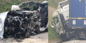 Tragedie pe șosea: Un șofer de TIR din Maramureș, implicat într-un teribil accident de circulație în Franța (FOTO)