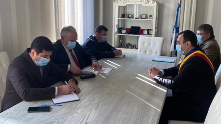 Întâlnire: Se fac demersuri pentru deschiderea Consulatului General al Ucrainei în Sighetu Marmației (FOTO)