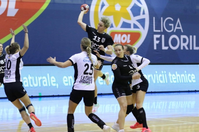 Handbal feminin, Liga Florilor. CS Minaur Baia Mare începe returul cu o victorie în fața HC Zalău