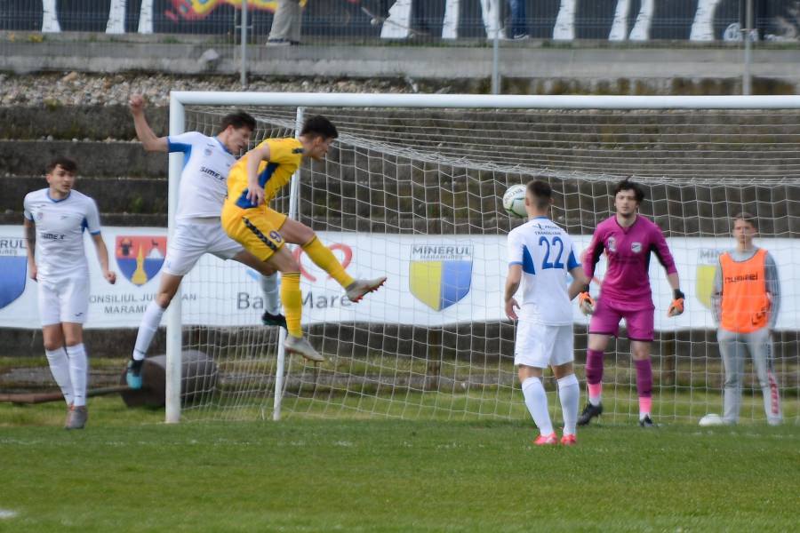 Fotbal, Liga 3. CS Minaur Baia Mare și Progresul Șomcuta Mare merg la baraj: prima la cel pentru promovarea în Liga 2, a doua la cel pentru menținerea în Liga 3