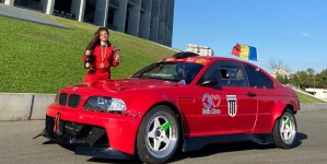 Automobilism. Natalia Iocsak, sportiva CS Minaur Baia Mare, a obținut două victorii în cadrul primei etape a Campionatului Național de rally-sprint (FOTO)
