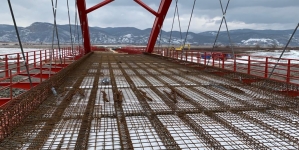 Infrastructură: Au fost reluate lucrările la podul peste râul Someș de la Seini. Care este stadiul lor, în prezent (FOTO)