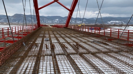 Infrastructură: Au fost reluate lucrările la podul peste râul Someș de la Seini. Care este stadiul lor, în prezent (FOTO)
