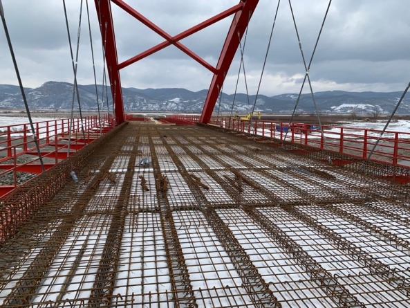 Infrastructură: Au fost reluate lucrările la podul peste râul Someș de la Seini. Care este stadiul lor, în prezent (FOTO)