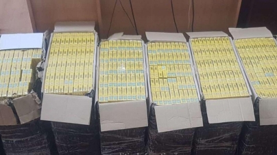 Crasna Vișeului: Polițiștii au descoperit în apropierea frontierei 4.458 de pachete cu țigări de proveniență ucraineană