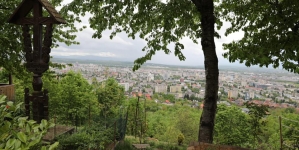 Ierarhii au făcut o vizită pe șantierul Schitului „Schimbarea la Față” din Baia Mare (FOTO)