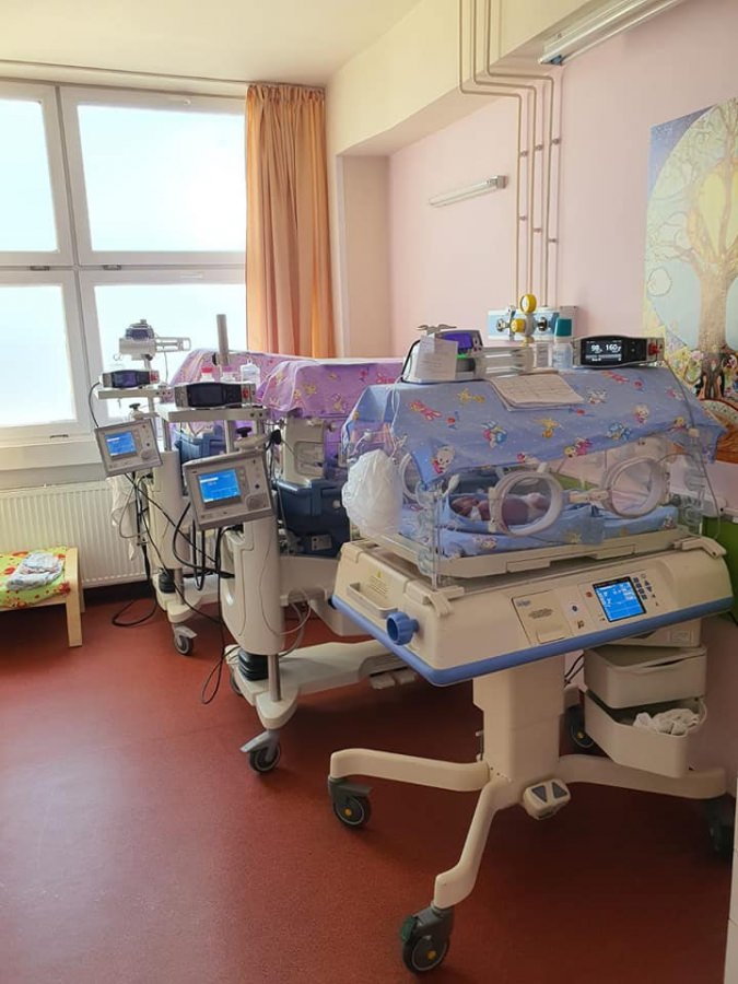 Pentru bebeluși: Secția Neonatologie din cadrul Spitalului Județean Baia Mare, dotată la standarde înalte
