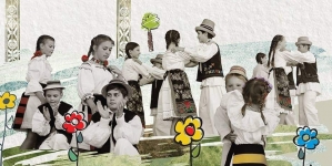 „Zâmbet de copil”: Un spectacol folcloric în cadrul căruia vor evolua tinerele vlăstare ale Ansamblului Folcloric Național „Transilvania”
