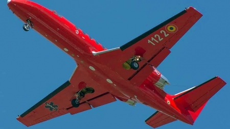 Misiune externă a SMURD: Tânărul din Vișeu de Sus care și-a dat foc în prima zi de Paști a fost transferat de urgență, cu o aeronavă, în Germania (FOTO)