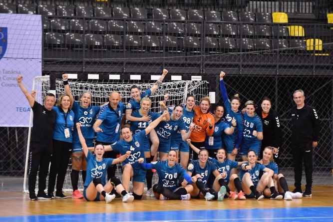 Handbal feminin, Liga Florilor. CS Minaur Baia Mare a câștigat restanța cu Dunărea Brăila și mai are nevoie de o victorie în trei etape pentru a fi vicecampioană