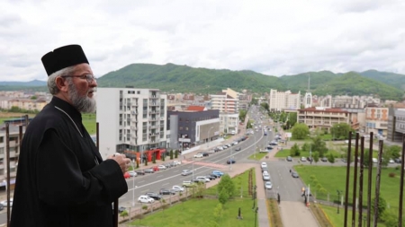 Vizită pe șantierul Catedralei Episcopale „Sfânta Treime” din Baia Mare (FOTO)