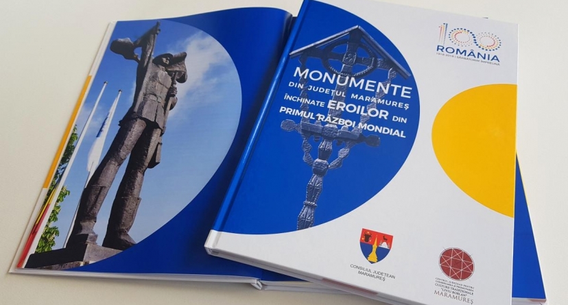 Premiu important acordat albumului „Monumente din județul Maramureș închinate Eroilor din Primul Război Mondial”