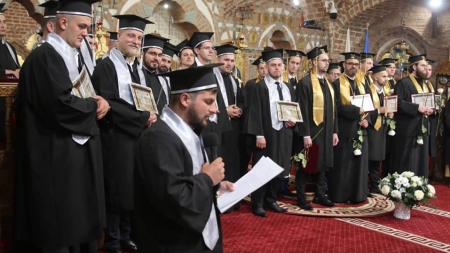 La Catedrala Episcopală: Festivitatea de absolvire a studenţilor şi masteranzilor din cadrul Departamentului Teologie Ortodoxă a CUNBM (FOTO)