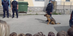 Jandarmii au petrecut câteva ore în mijlocul copiilor de la Grădinița „Otilia Cazimir” din Baia Mare