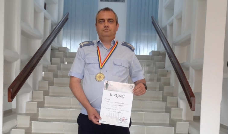 Din nou pe podium: Jandarmul maramureșean Zaharia Văsuț, premiul II la Campionatul de șah al Ministerului Afacerilor Interne