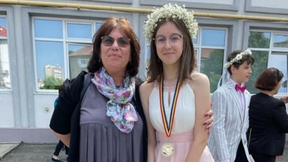 Mihaela Sofia Chende de la „Lucaciu”, singurul elev din Maramureș cu media 10 la Evaluarea Națională (FOTO)