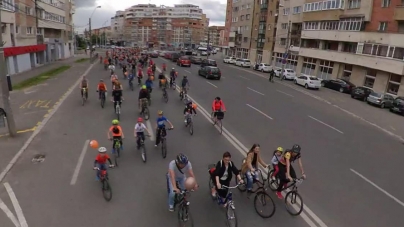 Inedit: Peste 1.000 de persoane au pedalat de 1 Iunie pe străzile din Baia Mare (FOTO&VIDEO)