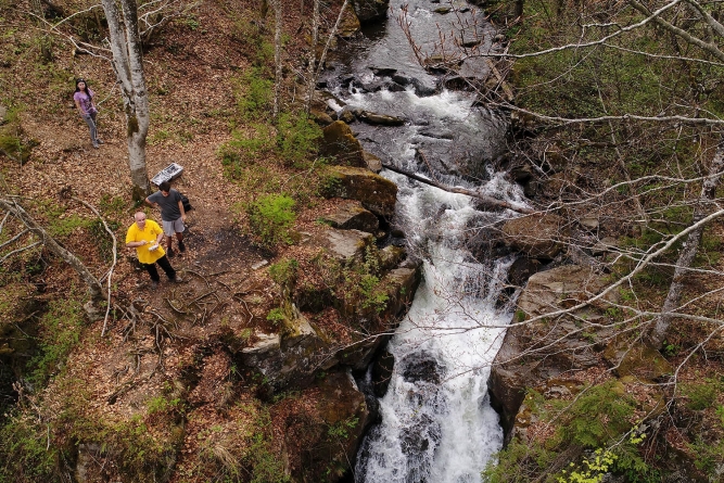 Vizitează Maramureșul!: Cascada Șipot din Săpânța face și Bigărul invidios. Povestea cascadei mai puțin știute, aproape de frontiera cu Ucraina (VIDEO ȘI FOTO)
