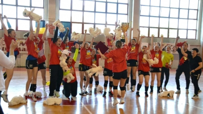 Handbal feminin.CSS 2 Baia Mare, noua campioană națională la Junioare II (FOTO)