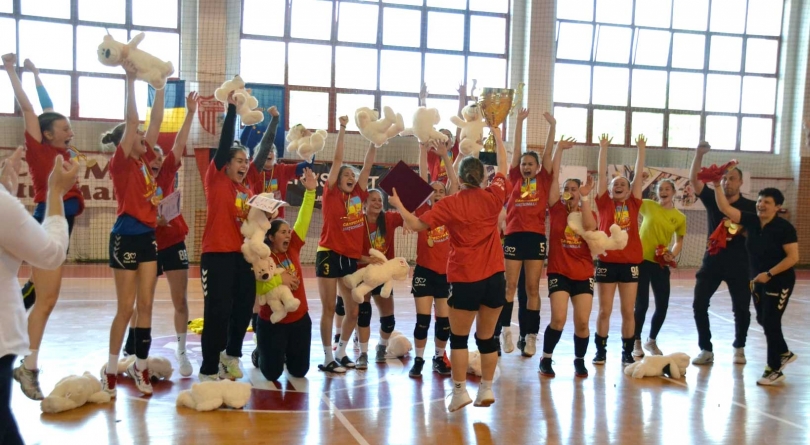Handbal feminin.CSS 2 Baia Mare, noua campioană națională la Junioare II (FOTO)