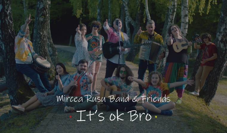 Mesaj pozitiv: Mircea Rusu și prietenii săi maramureșeni au filmat pe Domeniul Mogoșa videoclipul noului său single, „It’s Ok Bro!” (VIDEO)
