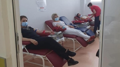 Gest generos: Personalul medical al Spitalului Județean Baia Mare a donat din nou sânge