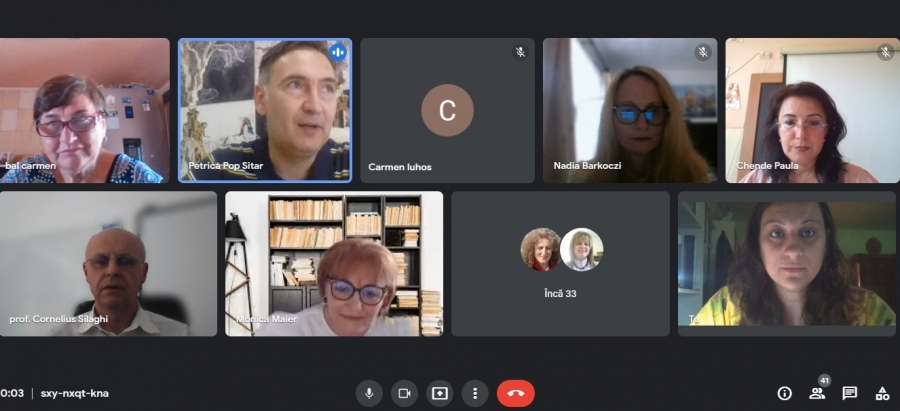 CUNBM: Workshop online care a reunit inspectori și profesori din Maramureș și Cluj (FOTO)