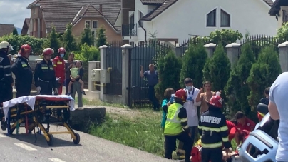 Tragedie uriașă: O băimăreancă însărcinată în 20 de săptămâni a decedat într-un teribil accident de circulație în județul vecin Bistrița-Năsăud (VIDEO ȘI FOTO)