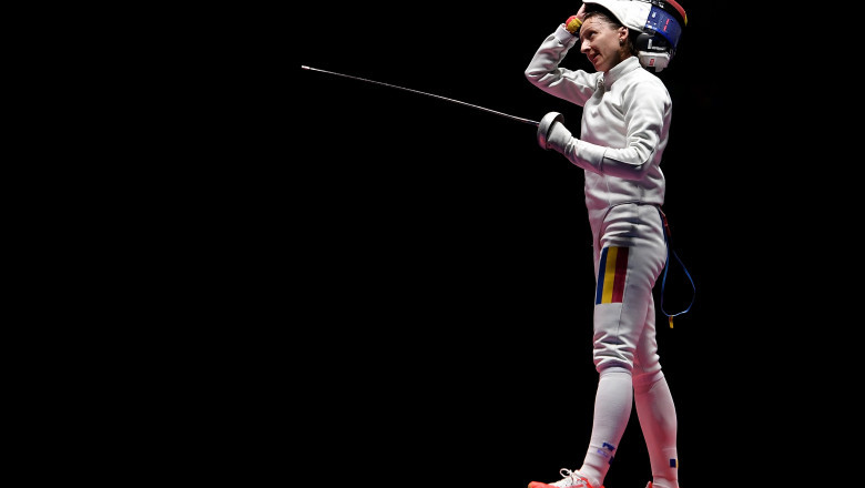 Ana Maria Popescu a câștigat argintul la spadă, prima medalie a României la Jocurile Olimpice de la Tokyo